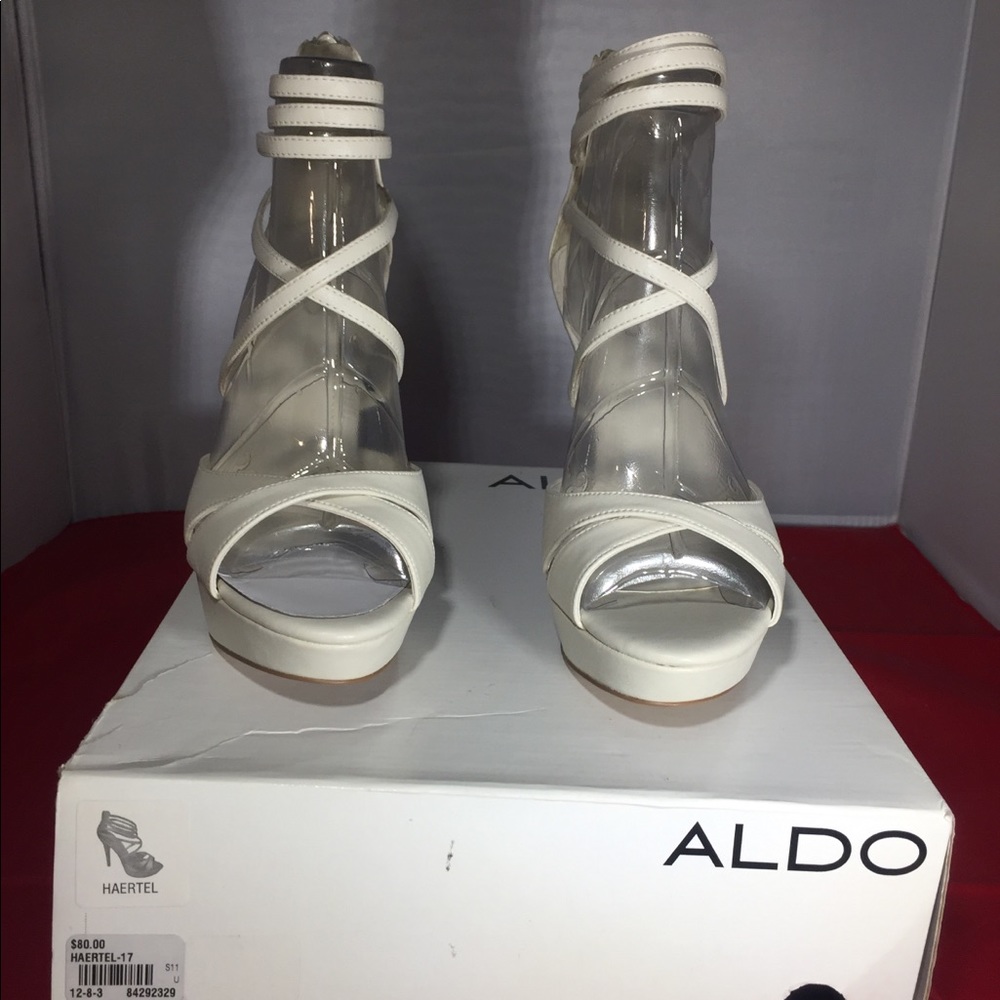 Aldo women’s high hill shoes size 39